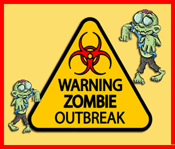 zipline with the zombies